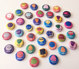 subatomic particle pinback buttons