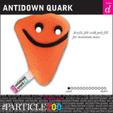 antidown quark subatomic particle plush toy