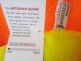 antidown quark subatomic particle plush toy