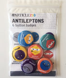 subatomic particle pinback buttons