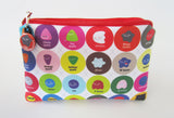 subatomic particle zipper pouch pencil case