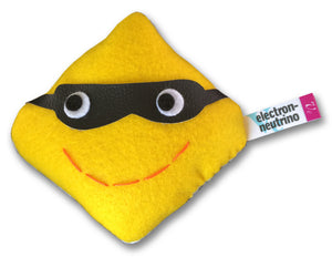 electron-neutrino subatomic particle plush toy