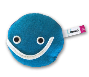 muon subatomic particle plush toy