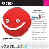 proton subatomic particle plush toy