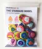 subatomic particle pinback buttons