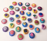 subatomic particle pinback buttons 