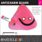 anticharm quark subatomic particle plush toy