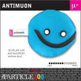 antimuon subatomic particle plush toy
