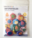 subatomic particle pinback buttons 