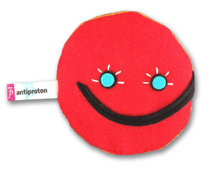 antiproton subatomic particle plush toy