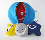 Big zip-up reversible beta-decay subatomic particle plush 