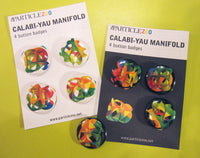 calabi-yau pins button badges