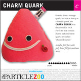 charm quark particle plush toy