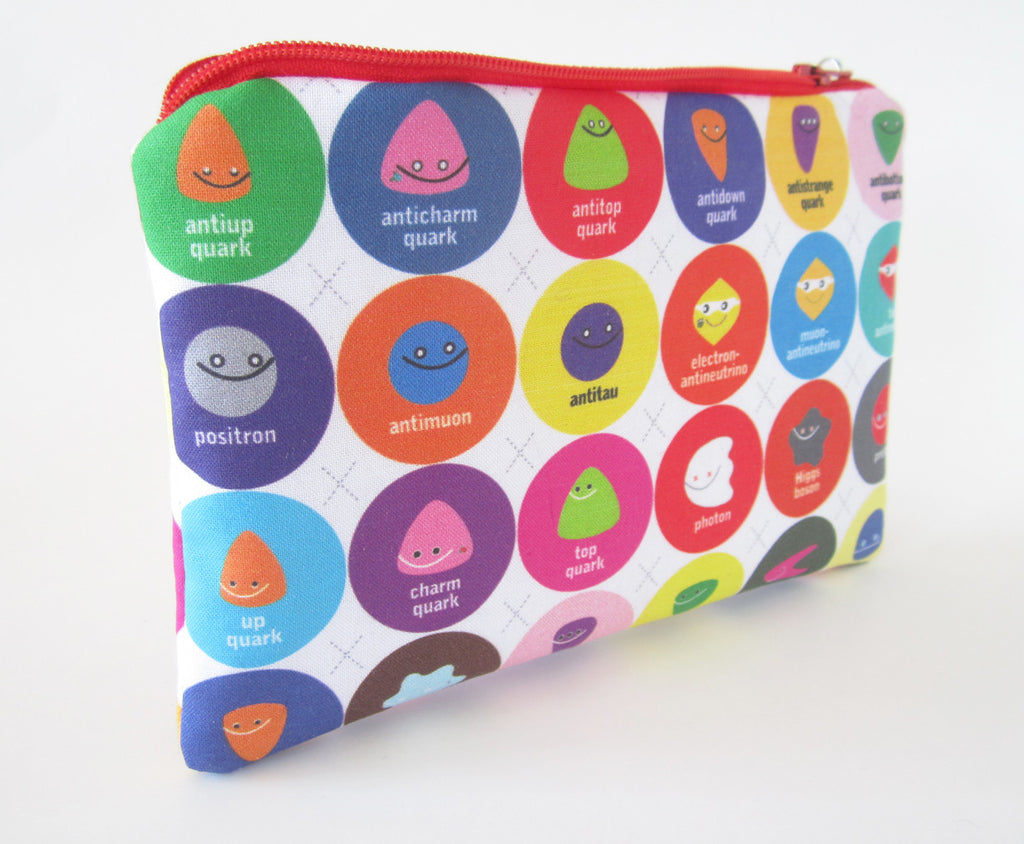Zipper pouch  The Particle Zoo