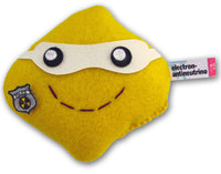 electron-antineutrino subatomic particle plush toy