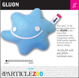 gluon subatomic particle plush toy