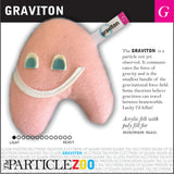graviton subatomic particle plush toy