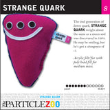 strange quark subatomic particle plush toy