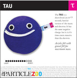 tau subatomic particle plush toy