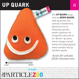 up quark subatomic particle plush toy